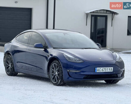 Синий Тесла Модель 3, объемом двигателя 0 л и пробегом 98 тыс. км за 18400 $, фото 2 на Automoto.ua