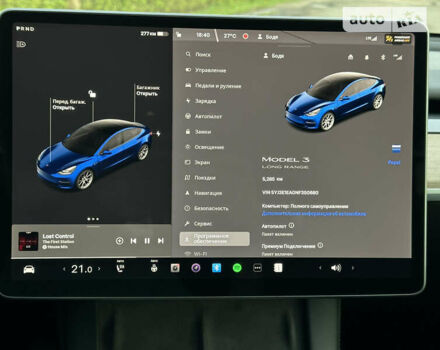 Синій Тесла Модель 3, об'ємом двигуна 0 л та пробігом 5 тис. км за 27700 $, фото 30 на Automoto.ua