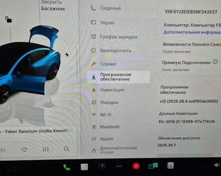 Синій Тесла Модель 3, об'ємом двигуна 0 л та пробігом 36 тис. км за 25500 $, фото 1 на Automoto.ua