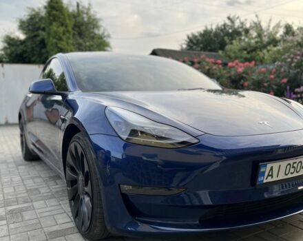 Синій Тесла Модель 3, об'ємом двигуна 0 л та пробігом 30 тис. км за 26500 $, фото 4 на Automoto.ua