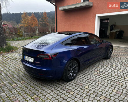 Синий Тесла Модель 3, объемом двигателя 0 л и пробегом 41 тыс. км за 21000 $, фото 8 на Automoto.ua