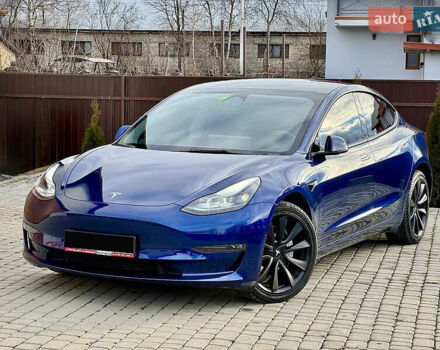 Синий Тесла Модель 3, объемом двигателя 0 л и пробегом 44 тыс. км за 22000 $, фото 6 на Automoto.ua