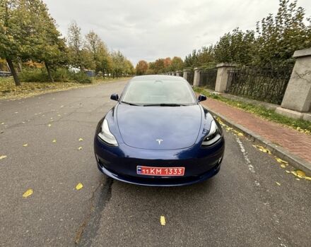 Тесла Модель 3 2022 у Умани на Automoto.ua Синій Тесла Модель 3, об'ємом двигуна 0 л та пробігом 53 тис. км за 19700 $, фото 4 на Automoto.ua