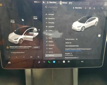 Синий Тесла Модель 3, объемом двигателя 0 л и пробегом 234 тыс. км за 11500 $, фото 7 на Automoto.ua