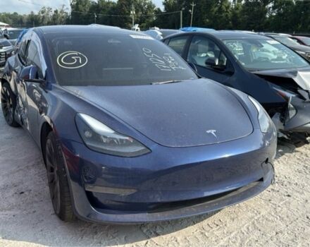 Синий Тесла Модель 3, объемом двигателя 0 л и пробегом 90 тыс. км за 18500 $, фото 7 на Automoto.ua