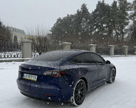 Синий Тесла Модель 3, объемом двигателя 0 л и пробегом 34 тыс. км за 19750 $, фото 1 на Automoto.ua