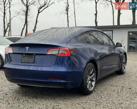 Синий Тесла Модель 3, объемом двигателя 0 л и пробегом 53 тыс. км за 19500 $, фото 3 на Automoto.ua