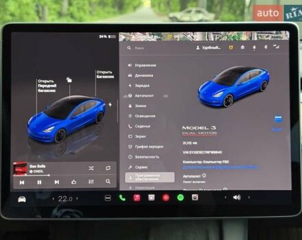 Синий Тесла Модель 3, объемом двигателя 0 л и пробегом 31 тыс. км за 23500 $, фото 22 на Automoto.ua