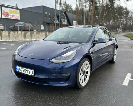 Синий Тесла Модель 3, объемом двигателя 0 л и пробегом 192 тыс. км за 15500 $, фото 3 на Automoto.ua