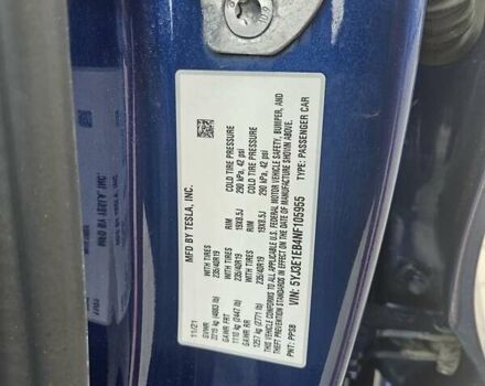 Синий Тесла Модель 3, объемом двигателя 0 л и пробегом 85 тыс. км за 19300 $, фото 15 на Automoto.ua