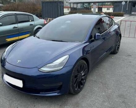 Тесла Модель 3 2022 у Львові на Automoto.ua Синій Тесла Модель 3, об'ємом двигуна 0 л та пробігом 36 тис. км за 18000 $, фото 2 на Automoto.ua