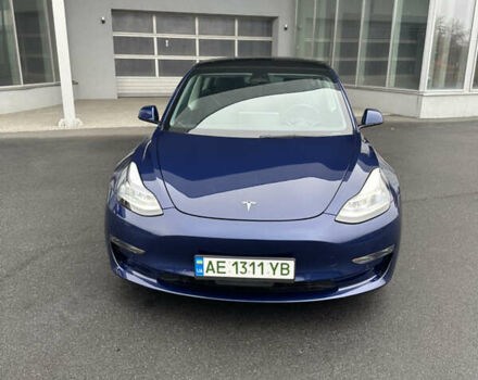 Синий Тесла Модель 3, объемом двигателя 0 л и пробегом 50 тыс. км за 22000 $, фото 1 на Automoto.ua