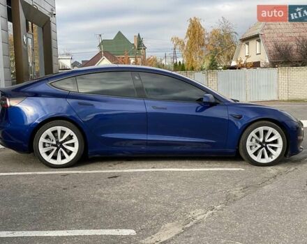 Синий Тесла Модель 3, объемом двигателя 0 л и пробегом 26 тыс. км за 24500 $, фото 7 на Automoto.ua