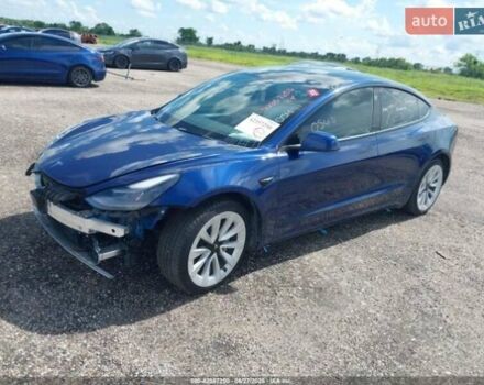Синій Тесла Модель 3, об'ємом двигуна 0 л та пробігом 27 тис. км за 7800 $, фото 1 на Automoto.ua