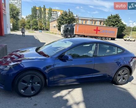 Синий Тесла Модель 3, объемом двигателя 0 л и пробегом 23 тыс. км за 25500 $, фото 8 на Automoto.ua