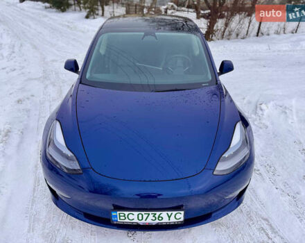 Синій Тесла Модель 3, об'ємом двигуна 0 л та пробігом 121 тис. км за 17500 $, фото 1 на Automoto.ua