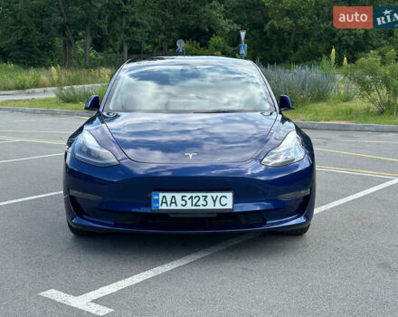 Синий Тесла Модель 3, объемом двигателя 0 л и пробегом 109 тыс. км за 22000 $, фото 1 на Automoto.ua