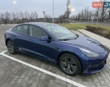 Синий Тесла Модель 3, объемом двигателя 0 л и пробегом 35 тыс. км за 22000 $, фото 18 на Automoto.ua