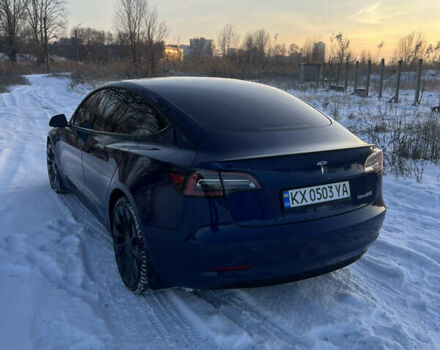 Синий Тесла Модель 3, объемом двигателя 0 л и пробегом 86 тыс. км за 25000 $, фото 14 на Automoto.ua