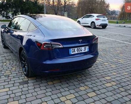 Синий Тесла Модель 3, объемом двигателя 0 л и пробегом 12 тыс. км за 23500 $, фото 5 на Automoto.ua