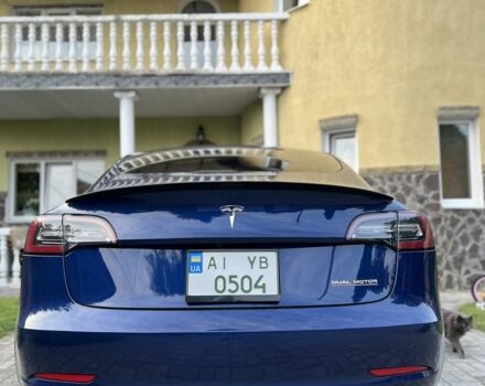 Синій Тесла Модель 3, об'ємом двигуна 0 л та пробігом 30 тис. км за 26500 $, фото 5 на Automoto.ua