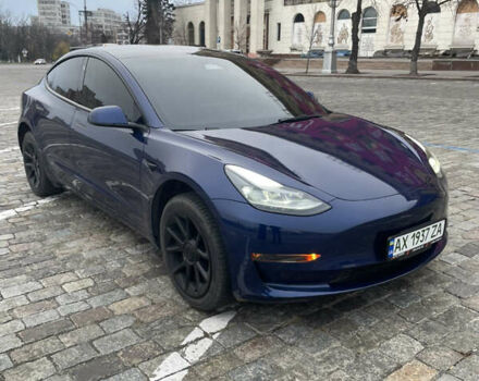 Синий Тесла Модель 3, объемом двигателя 0 л и пробегом 68 тыс. км за 20900 $, фото 4 на Automoto.ua