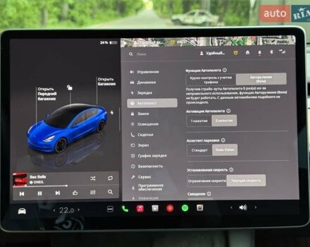 Синий Тесла Модель 3, объемом двигателя 0 л и пробегом 31 тыс. км за 23500 $, фото 26 на Automoto.ua