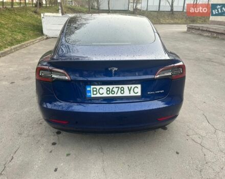 Синій Тесла Модель 3, об'ємом двигуна 0 л та пробігом 58 тис. км за 22000 $, фото 4 на Automoto.ua