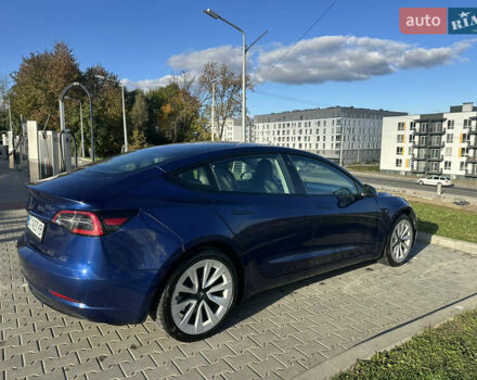 Тесла Модель 3 2022 у Львові на Automoto.ua Синій Тесла Модель 3, об'ємом двигуна 0 л та пробігом 102 тис. км за 19000 $, фото 3 на Automoto.ua
