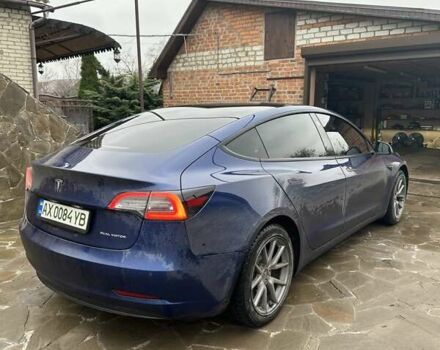 Синий Тесла Модель 3, объемом двигателя 0 л и пробегом 55 тыс. км за 21000 $, фото 4 на Automoto.ua