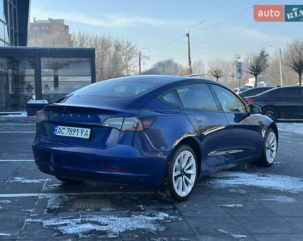 Синий Тесла Модель 3, объемом двигателя 0 л и пробегом 133 тыс. км за 14799 $, фото 2 на Automoto.ua
