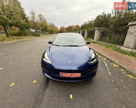 Тесла Модель 3 2022 у Умани на Automoto.ua Синій Тесла Модель 3, об'ємом двигуна 0 л та пробігом 53 тис. км за 19700 $, фото 9 на Automoto.ua