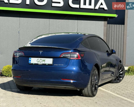 Синій Тесла Модель 3, об'ємом двигуна 0 л та пробігом 55 тис. км за 24400 $, фото 9 на Automoto.ua