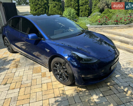 Синий Тесла Модель 3, объемом двигателя 0 л и пробегом 74 тыс. км за 21000 $, фото 4 на Automoto.ua