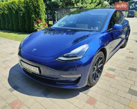 Синій Тесла Модель 3, об'ємом двигуна 0 л та пробігом 27 тис. км за 20900 $, фото 3 на Automoto.ua