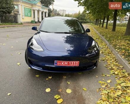 Тесла Модель 3 2022 у Умани на Automoto.ua Синій Тесла Модель 3, об'ємом двигуна 0 л та пробігом 53 тис. км за 19700 $, фото 16 на Automoto.ua