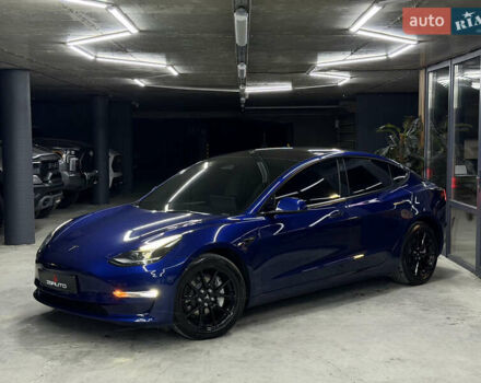 Синий Тесла Модель 3, объемом двигателя 0 л и пробегом 59 тыс. км за 20900 $, фото 5 на Automoto.ua