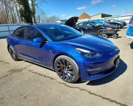 Синій Тесла Модель 3, об'ємом двигуна 0 л та пробігом 29 тис. км за 6100 $, фото 3 на Automoto.ua