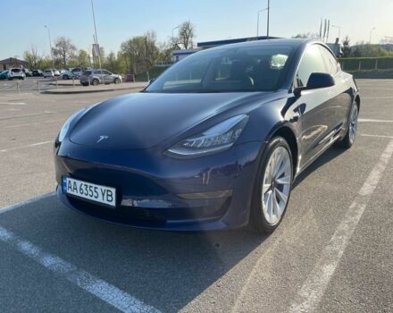 Синій Тесла Модель 3, об'ємом двигуна 0 л та пробігом 35 тис. км за 19900 $, фото 1 на Automoto.ua