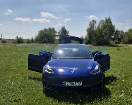 Синий Тесла Модель 3, объемом двигателя 0 л и пробегом 93 тыс. км за 21500 $, фото 6 на Automoto.ua