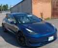 Синий Тесла Модель 3, объемом двигателя 0 л и пробегом 45 тыс. км за 24700 $, фото 3 на Automoto.ua