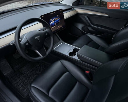 Синий Тесла Модель 3, объемом двигателя 0 л и пробегом 53 тыс. км за 19500 $, фото 8 на Automoto.ua