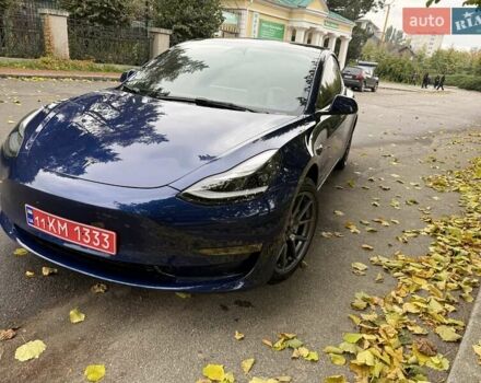 Тесла Модель 3 2022 у Умани на Automoto.ua Синій Тесла Модель 3, об'ємом двигуна 0 л та пробігом 53 тис. км за 19700 $, фото 14 на Automoto.ua