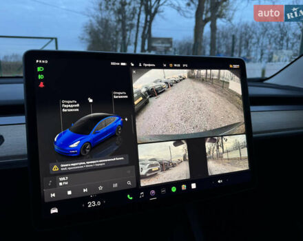 Синий Тесла Модель 3, объемом двигателя 0 л и пробегом 53 тыс. км за 19500 $, фото 17 на Automoto.ua