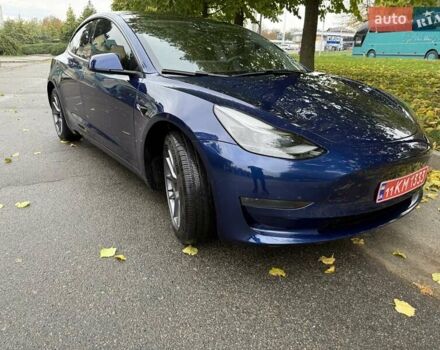 Тесла Модель 3 2022 у Умани на Automoto.ua Синій Тесла Модель 3, об'ємом двигуна 0 л та пробігом 53 тис. км за 19700 $, фото 18 на Automoto.ua