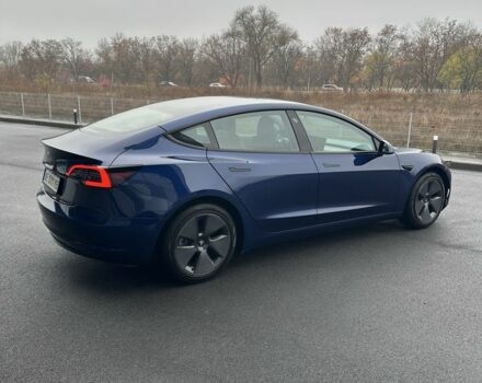 Синий Тесла Модель 3, объемом двигателя 0 л и пробегом 56 тыс. км за 22000 $, фото 7 на Automoto.ua