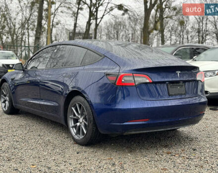 Синий Тесла Модель 3, объемом двигателя 0 л и пробегом 53 тыс. км за 19500 $, фото 1 на Automoto.ua