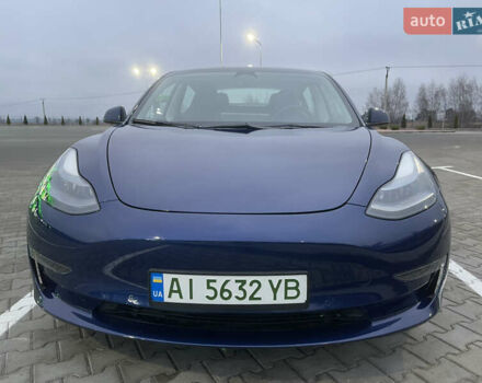 Синий Тесла Модель 3, объемом двигателя 0 л и пробегом 35 тыс. км за 22000 $, фото 14 на Automoto.ua