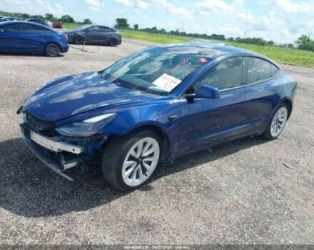 Синій Тесла Модель 3, об'ємом двигуна 0 л та пробігом 27 тис. км за 6800 $, фото 1 на Automoto.ua