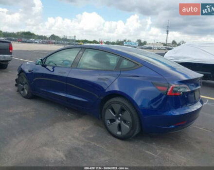 Синий Тесла Модель 3, объемом двигателя 0 л и пробегом 160 тыс. км за 12900 $, фото 2 на Automoto.ua